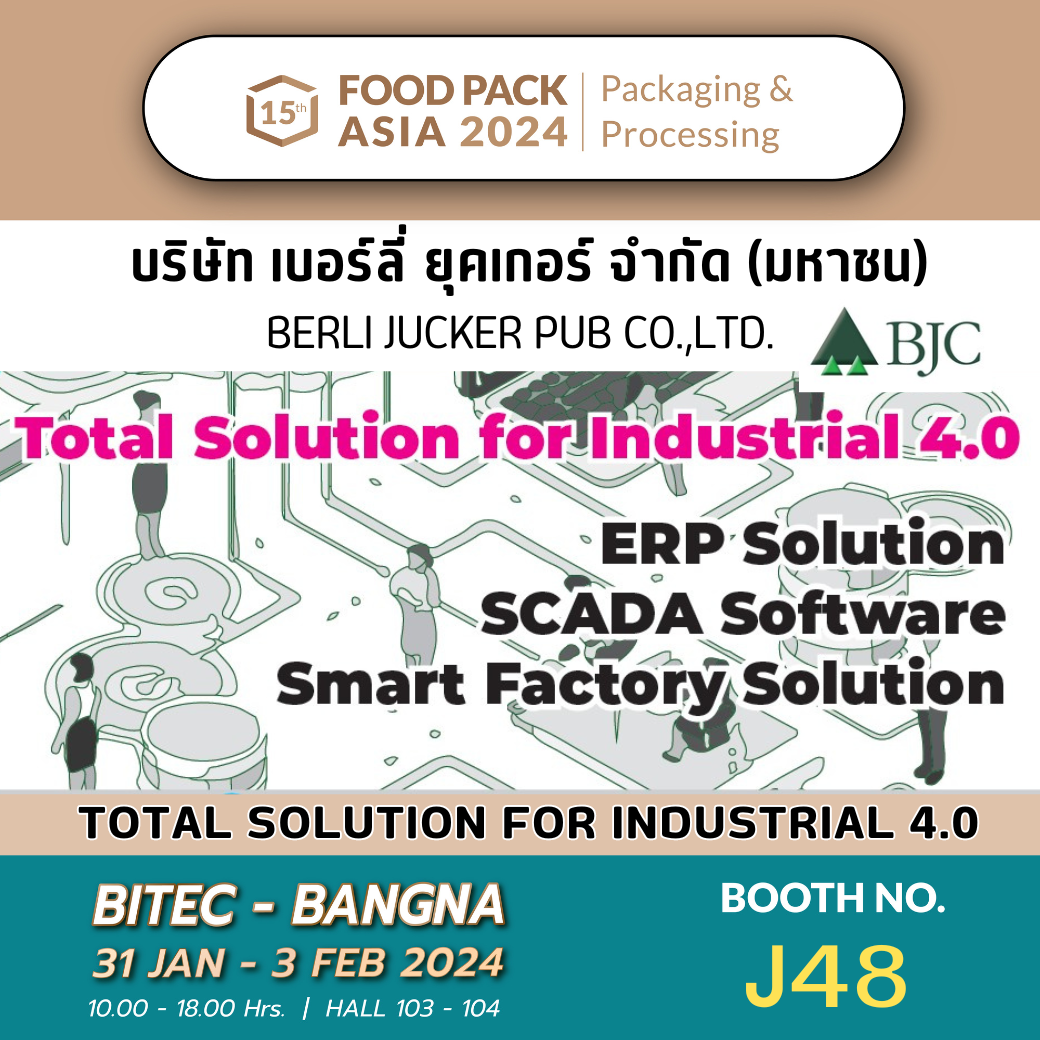 TOTAL SOLUTION FOR INDUSTRIAL 4.0