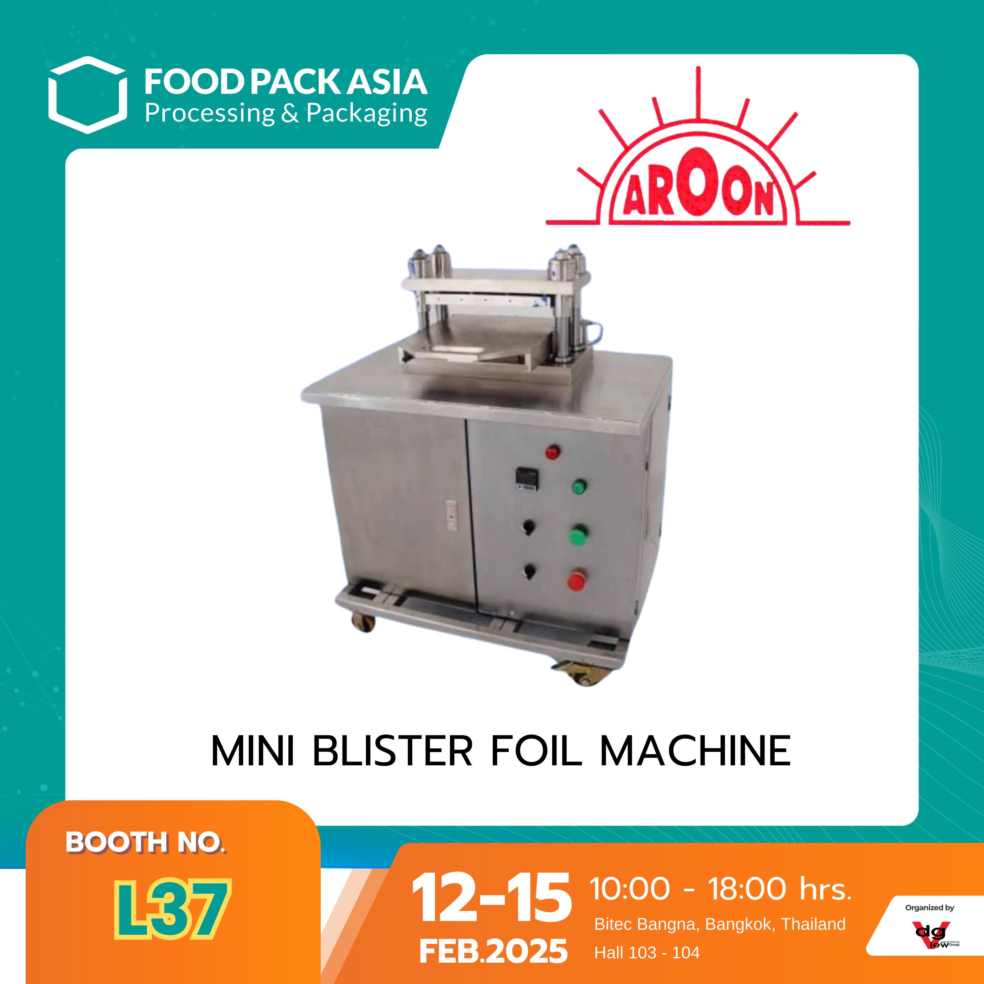 mini blister foil machine