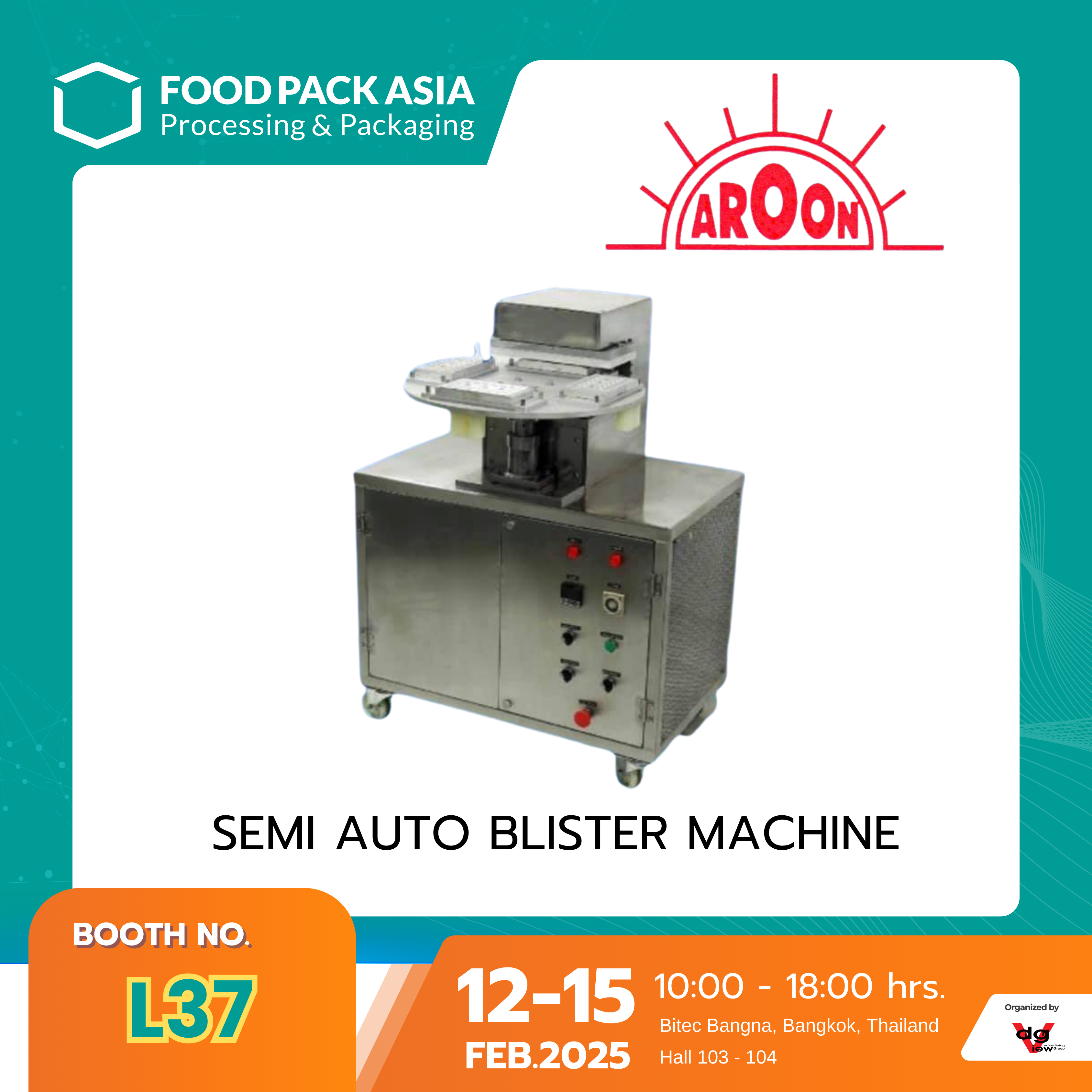 semi auto blister machine